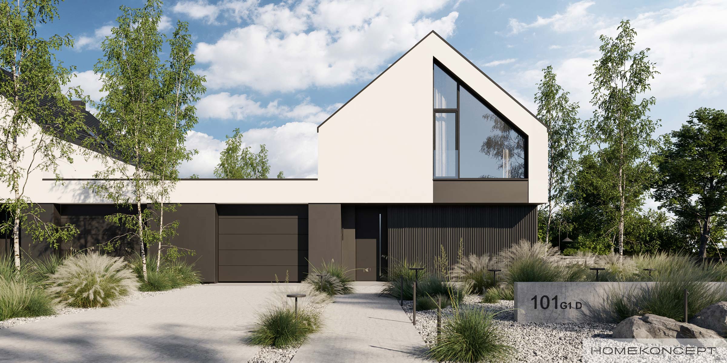 Projekt domu HK101 G1 D