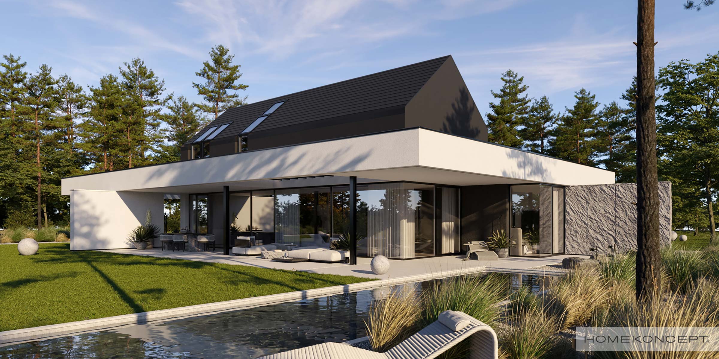 Projekt domu HK112 G2 wariant 02