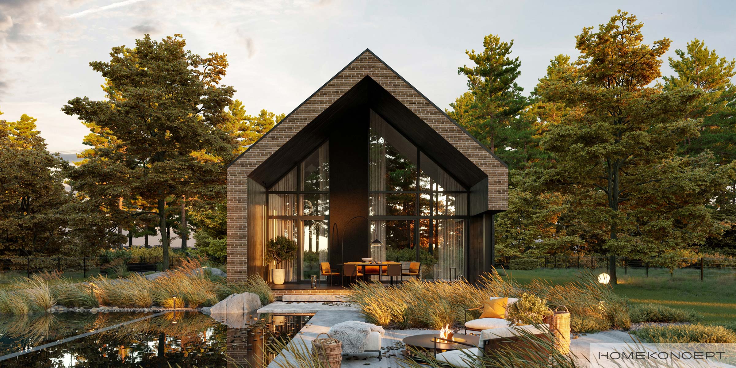 Projekt domu HK117 G2 wariant 03