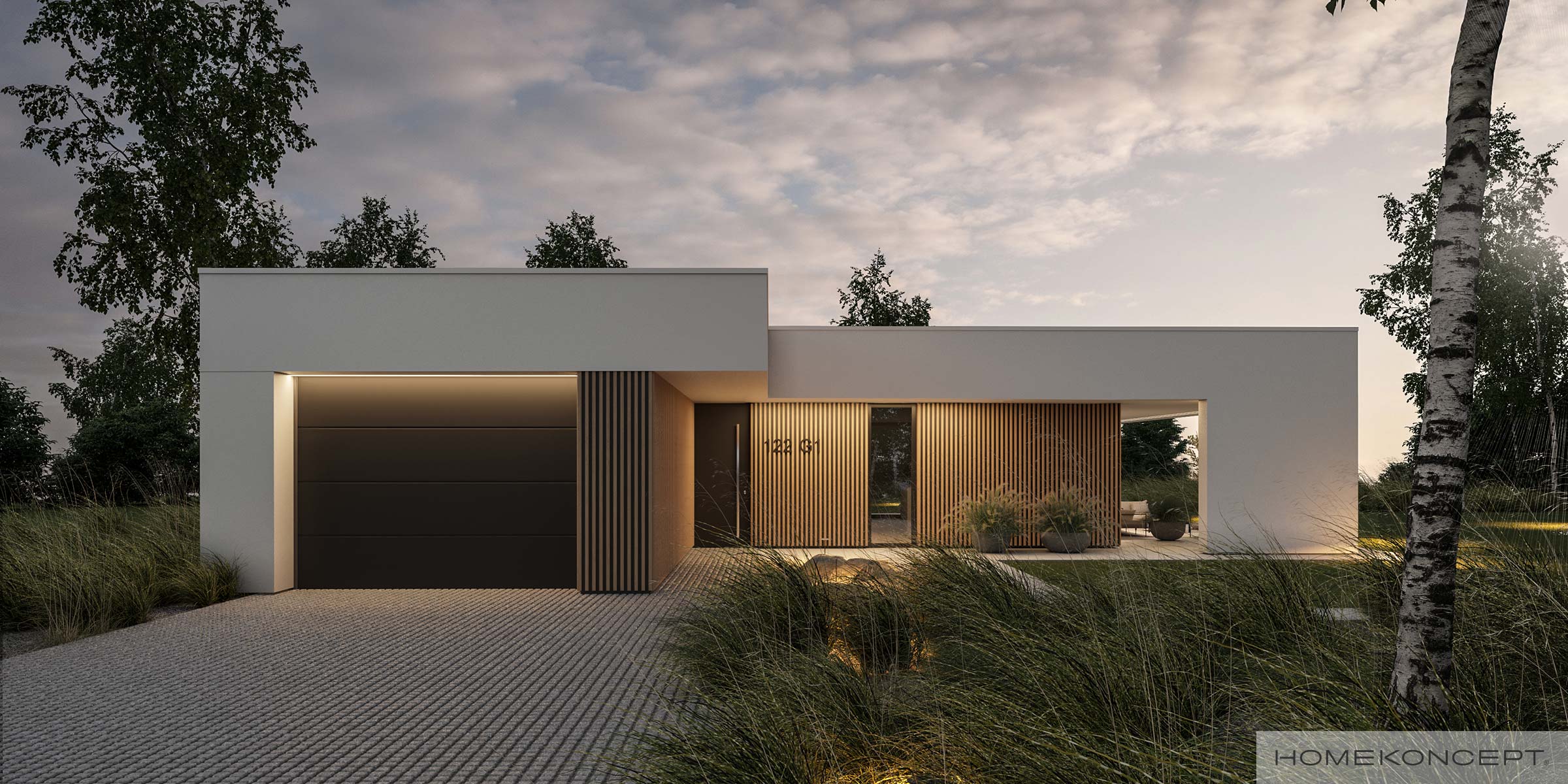 Projekt domu HK122 G1
