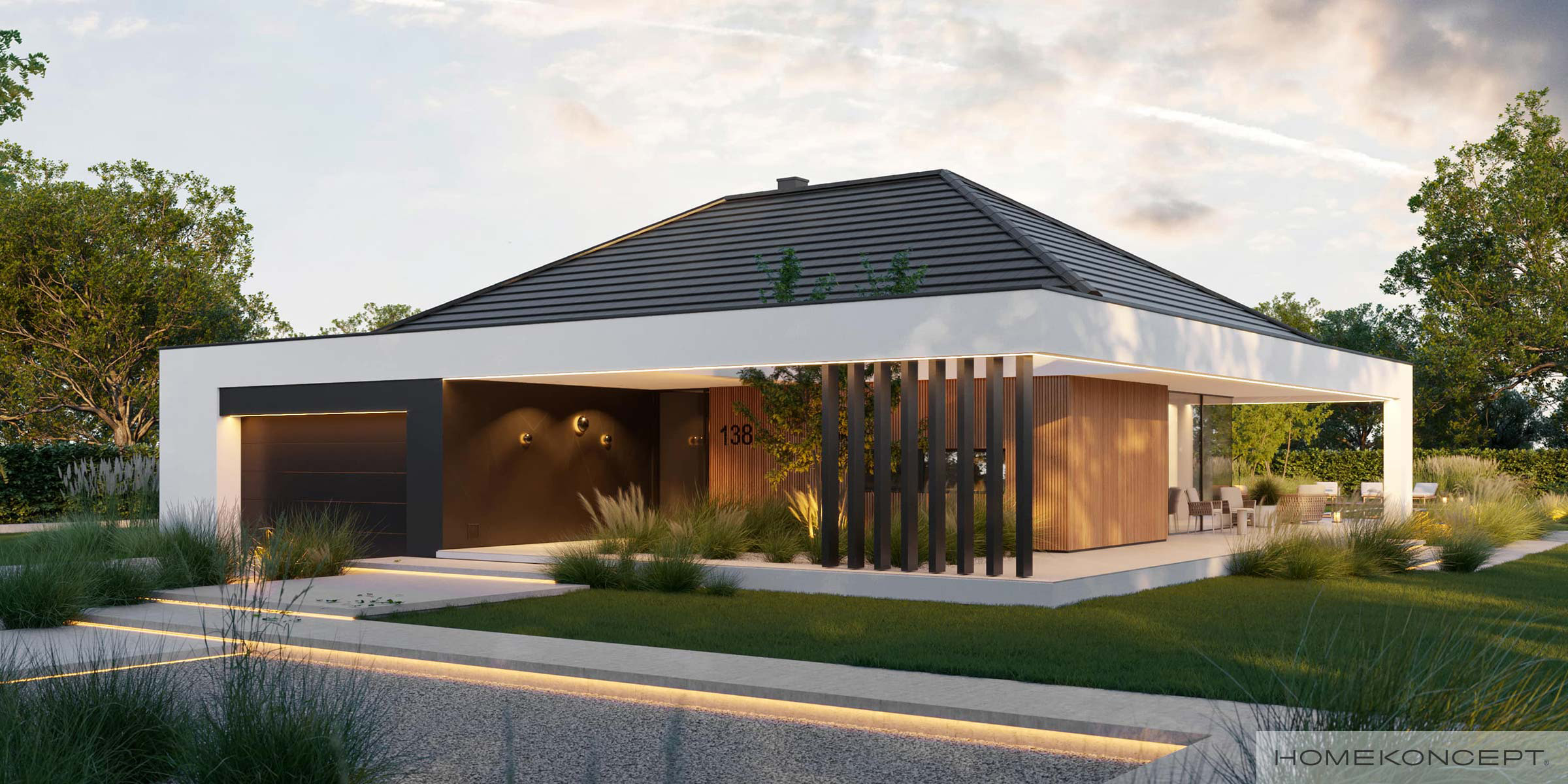 Projekt domu HK138