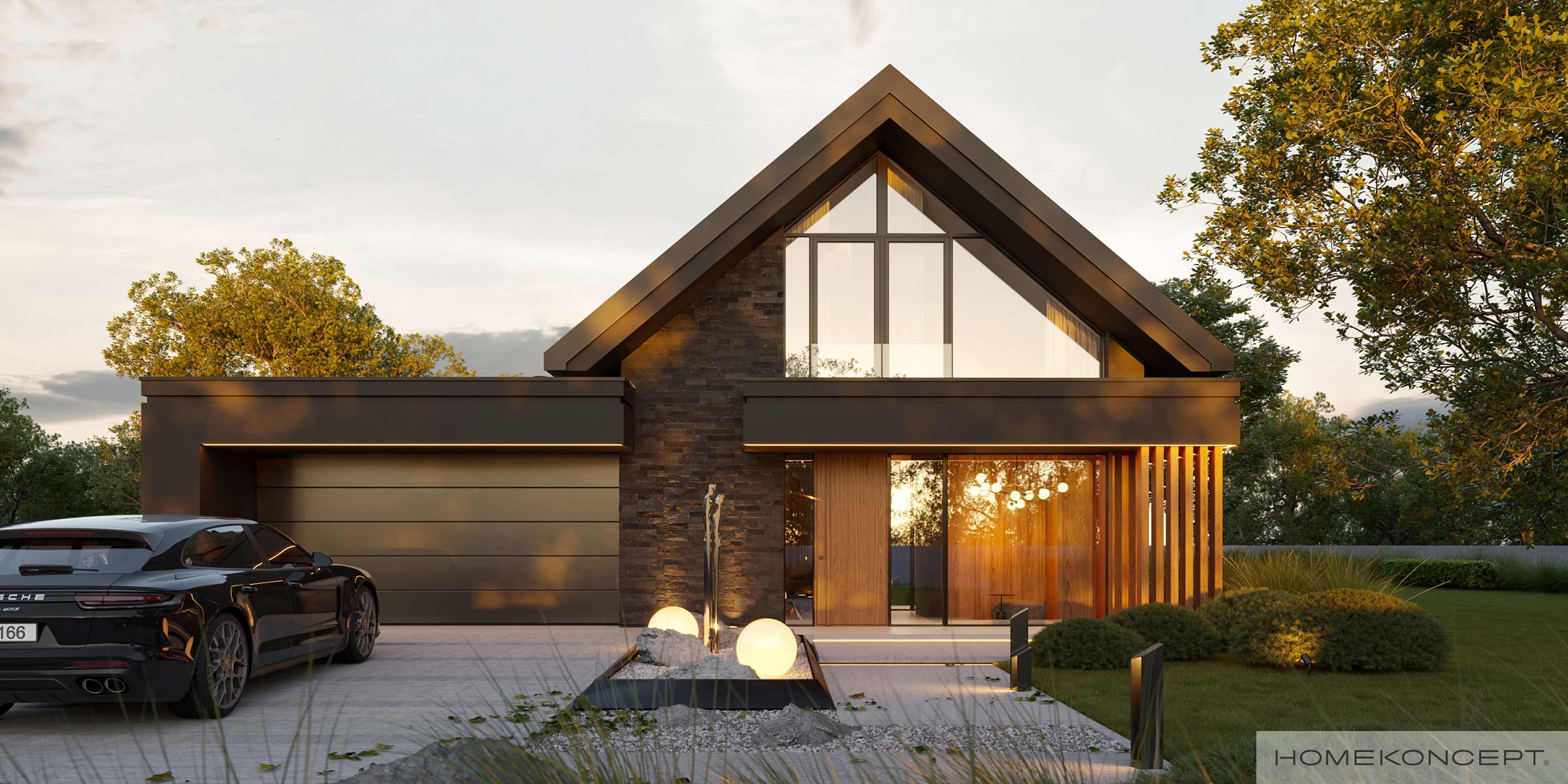 Projekt domu HK166 G2