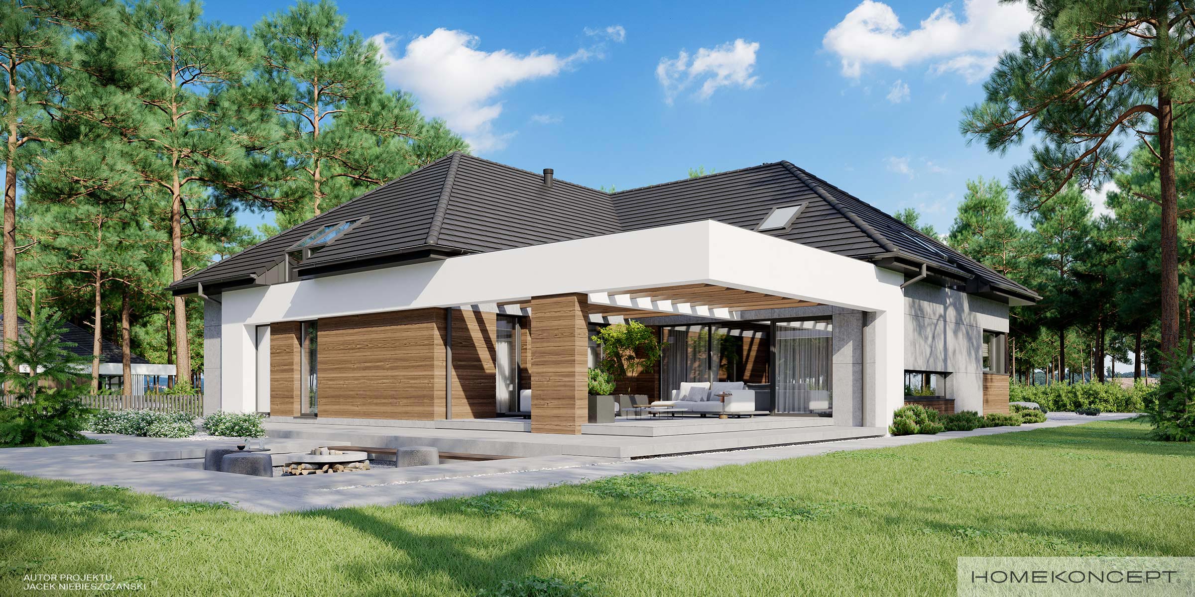 Projekt domu HK26 wariant 10