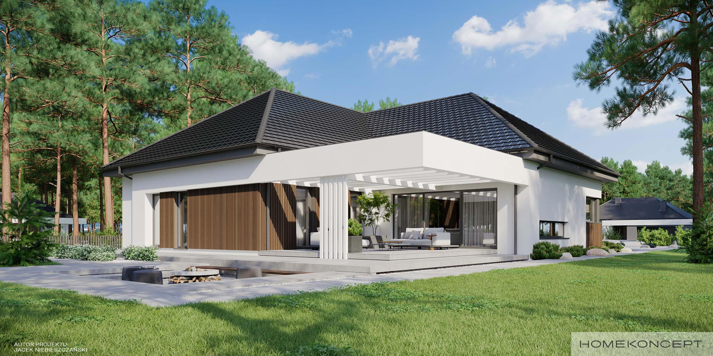 Projekt domu HK26 wariant 04