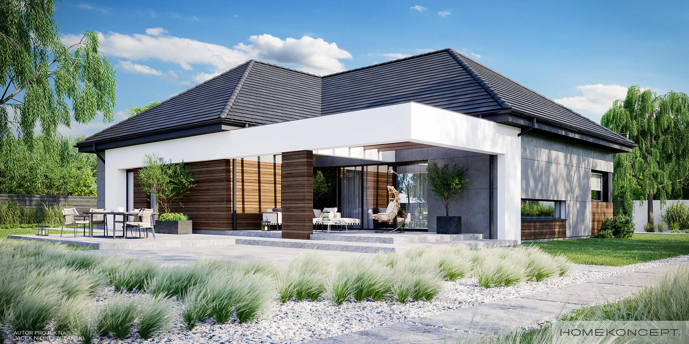 Projekt domu HK31 wariant 03