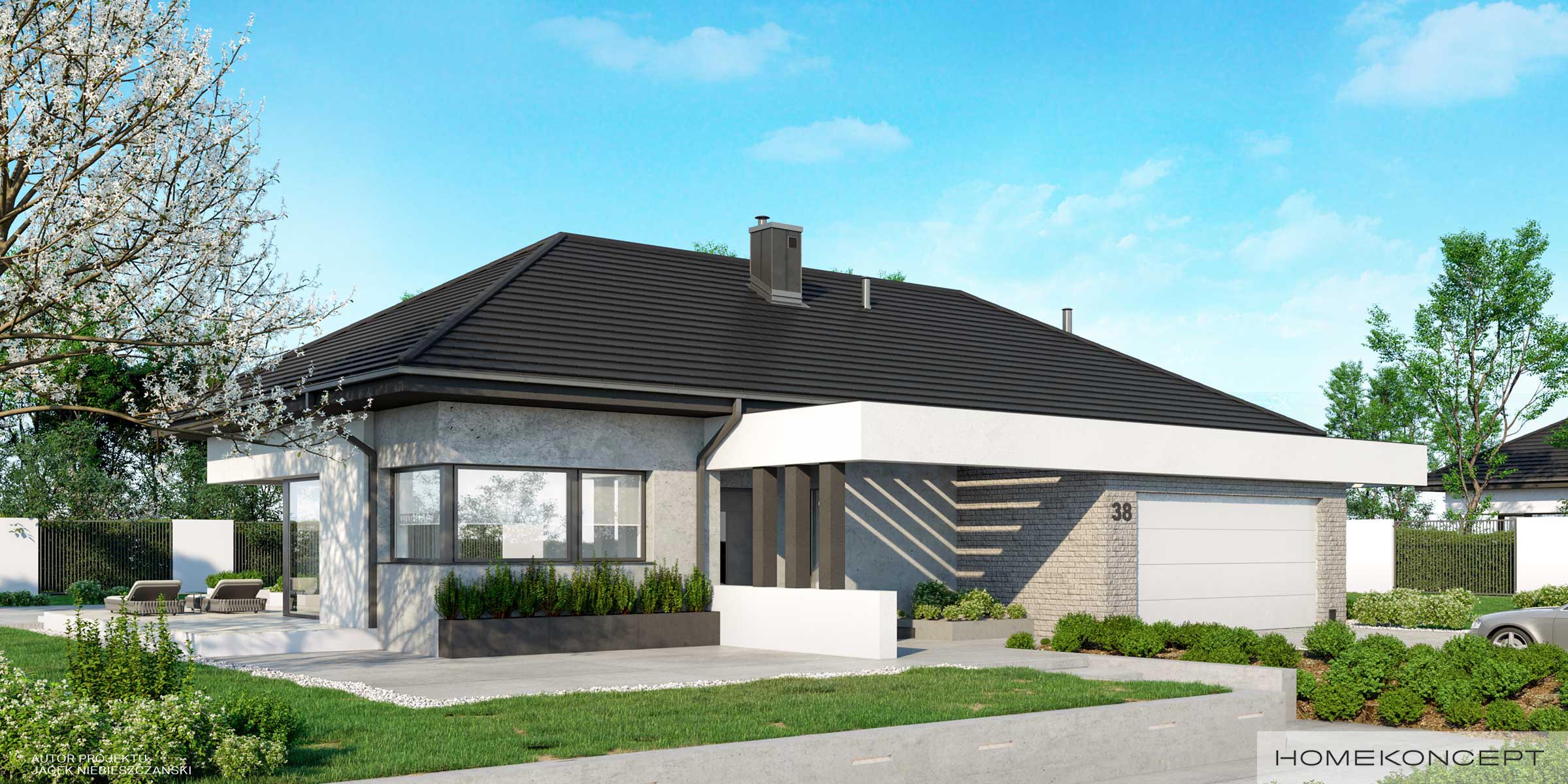 Projekt domu HK38