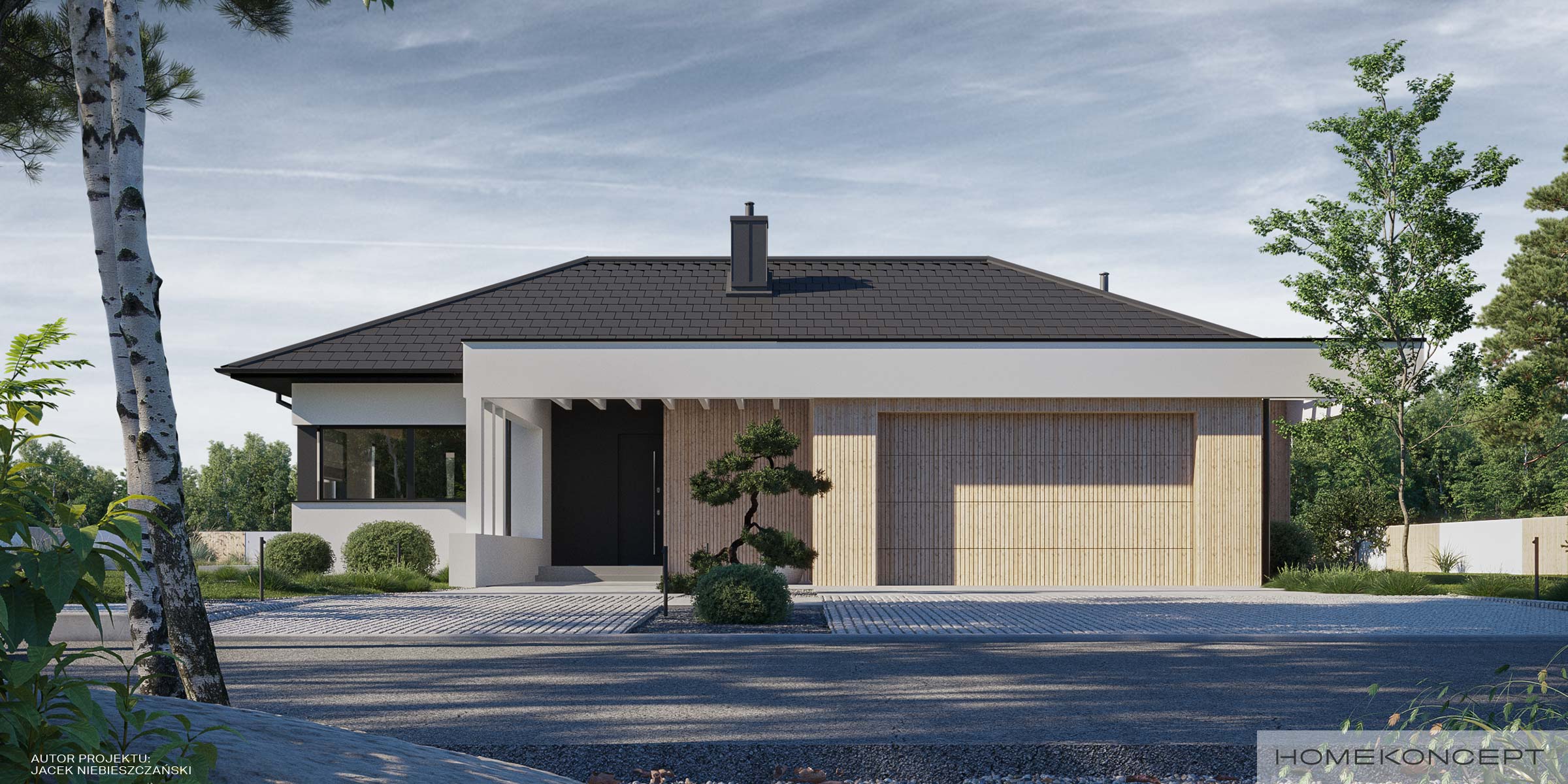 Projekt domu HK38 wariant 01
