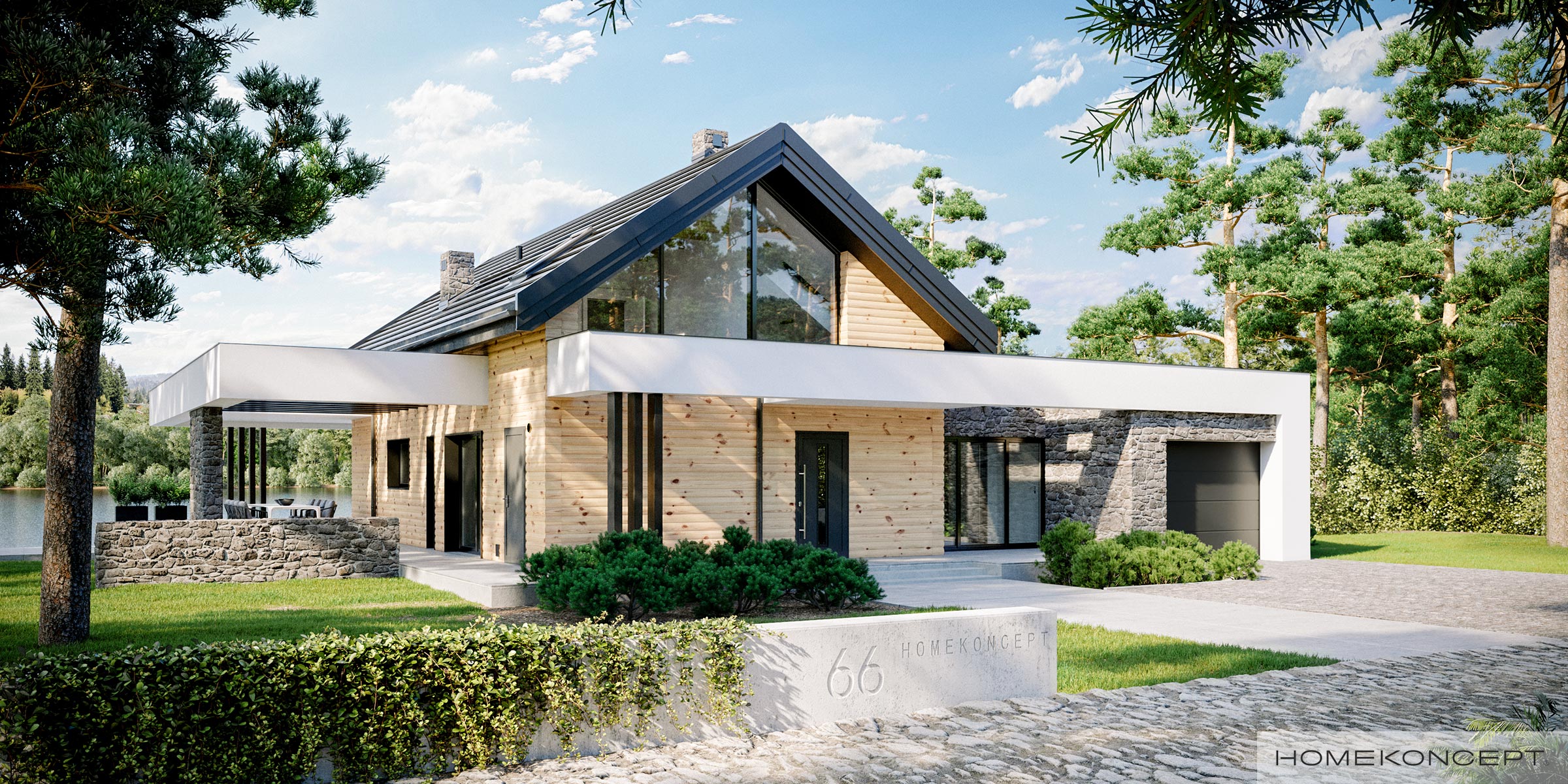 Projekt domu HK66 A G1