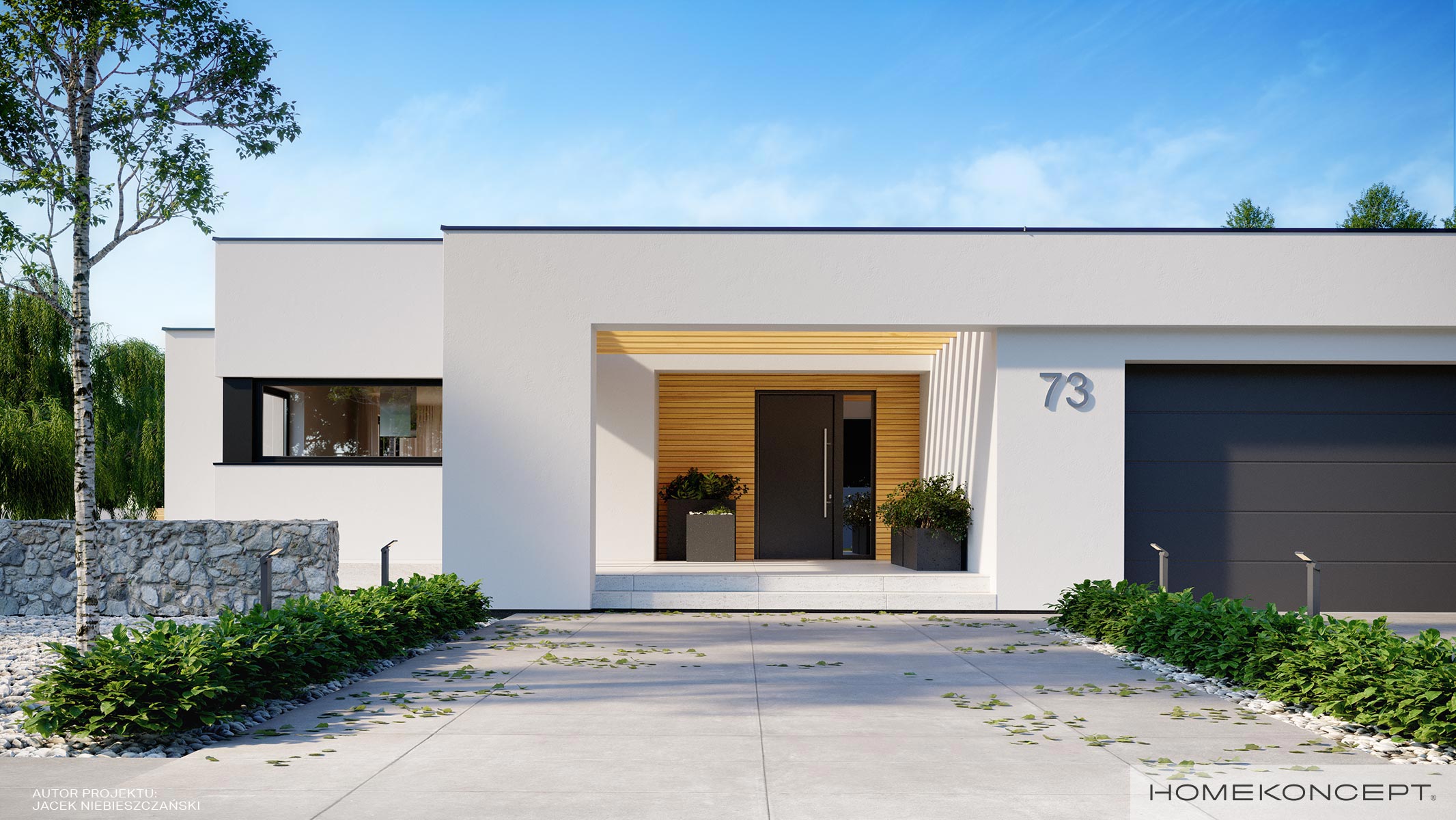 Projekt domu HK73