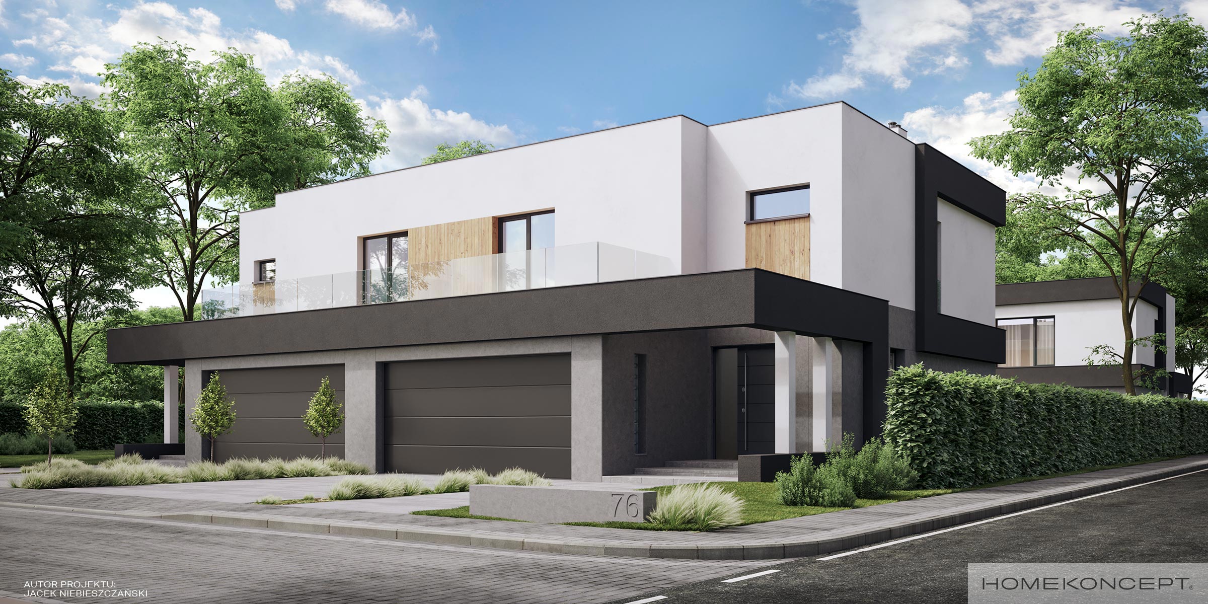 Projekt domu HK76 D