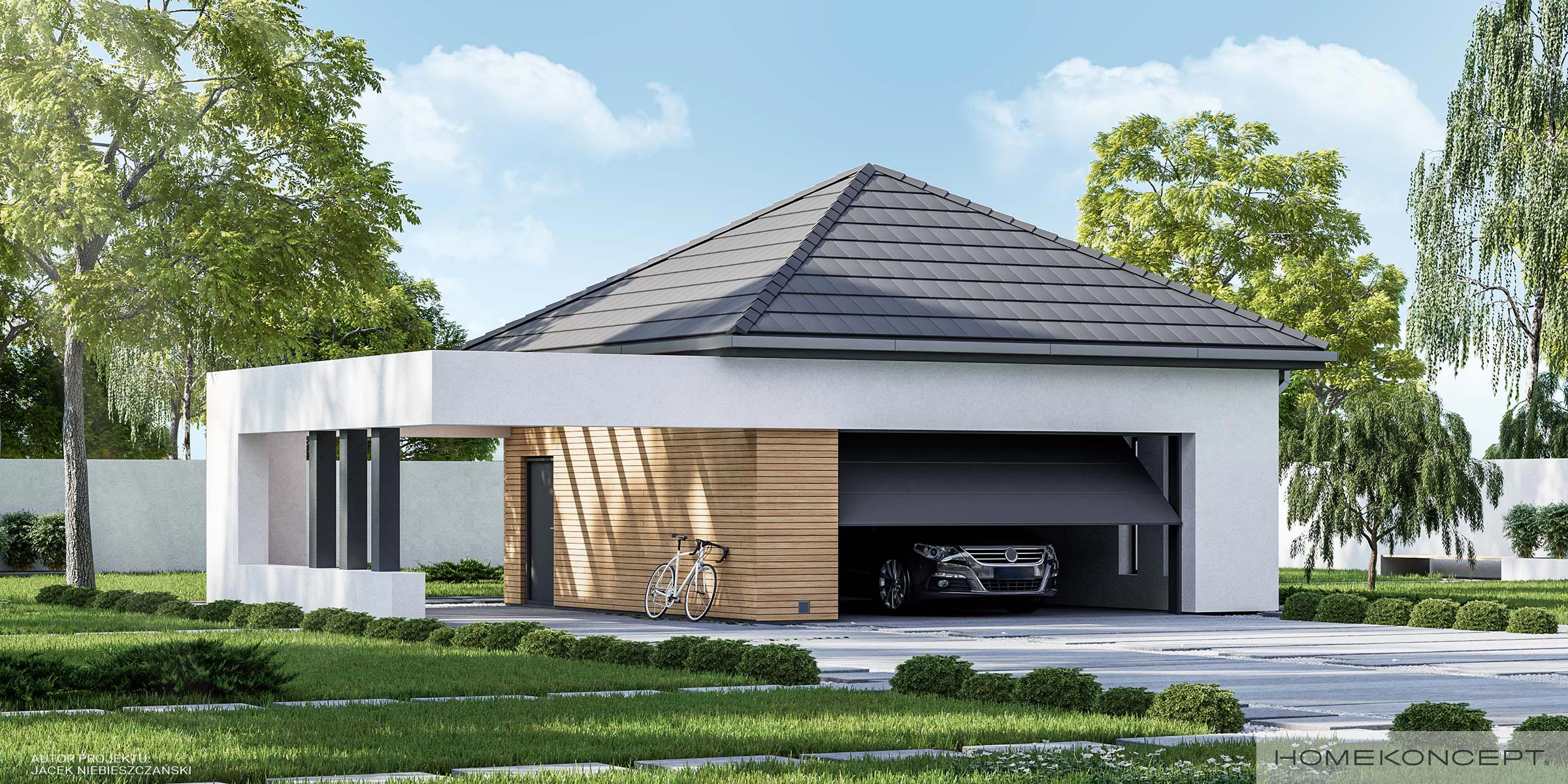 Projekt domu Garaż HKG 01