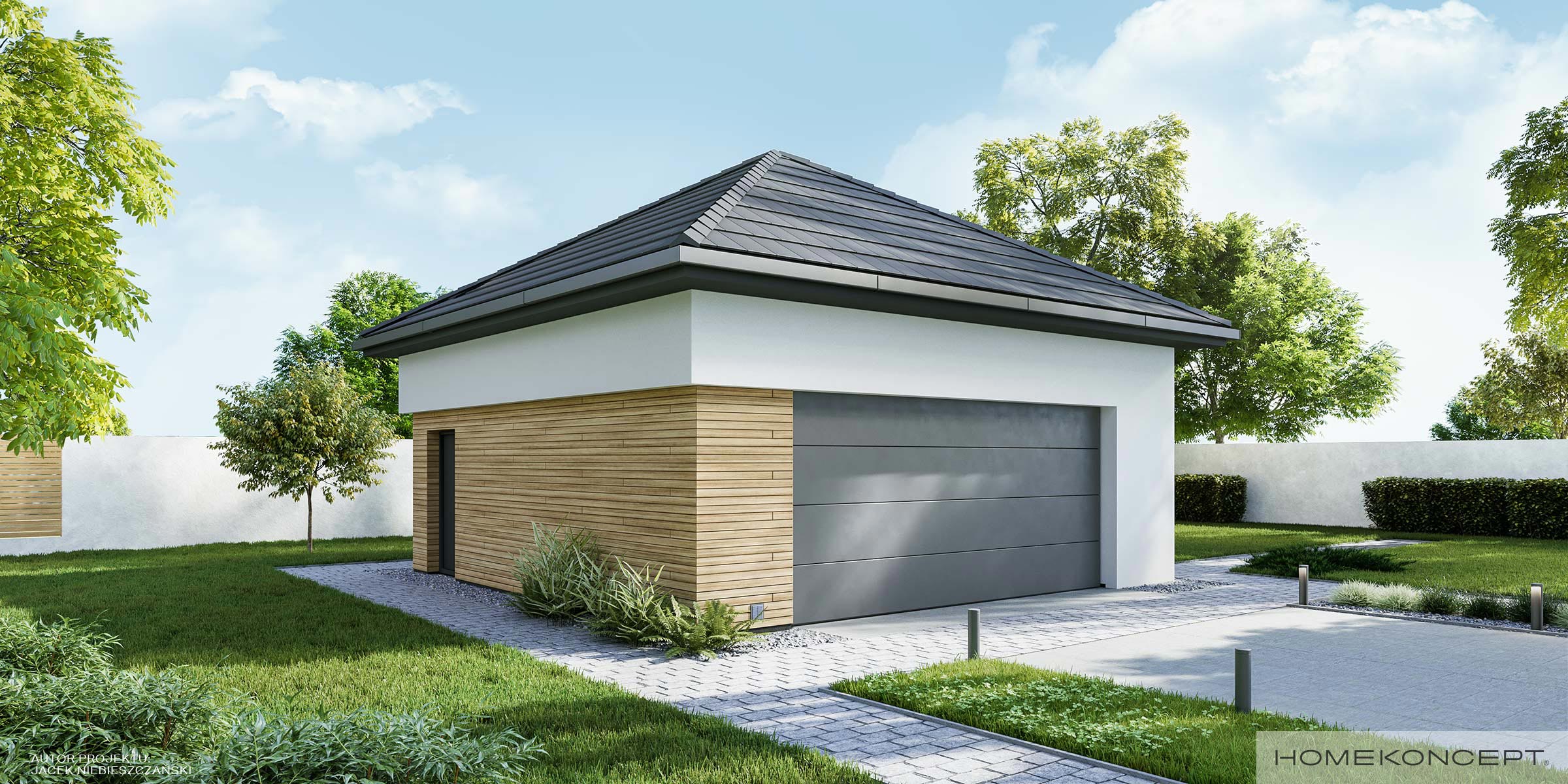 Projekt domu Garaż HKG 03