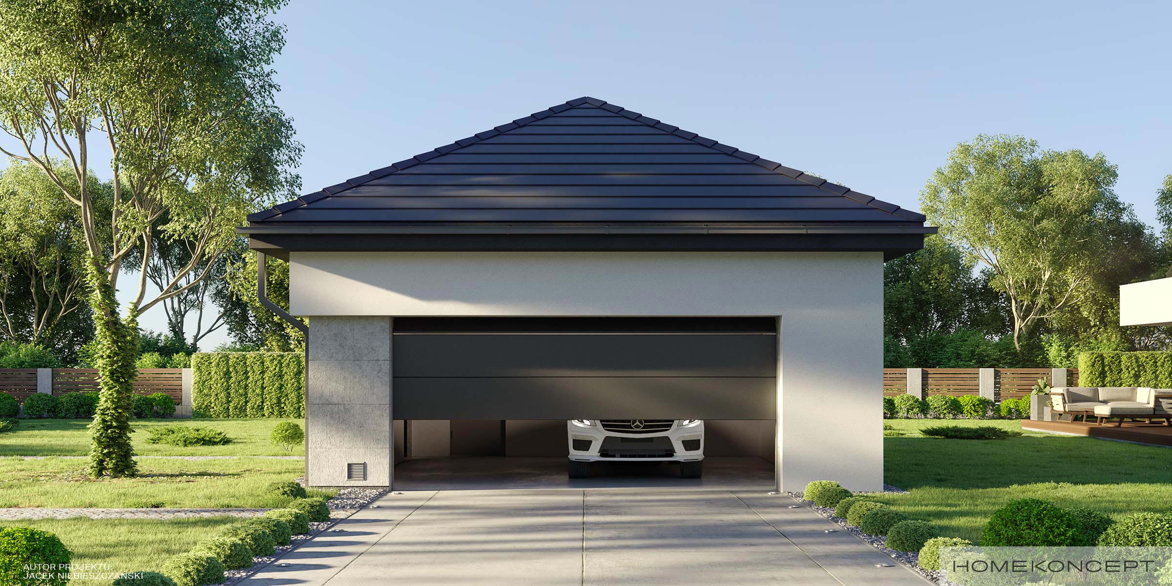 Projekt domu Garaż HKG 04