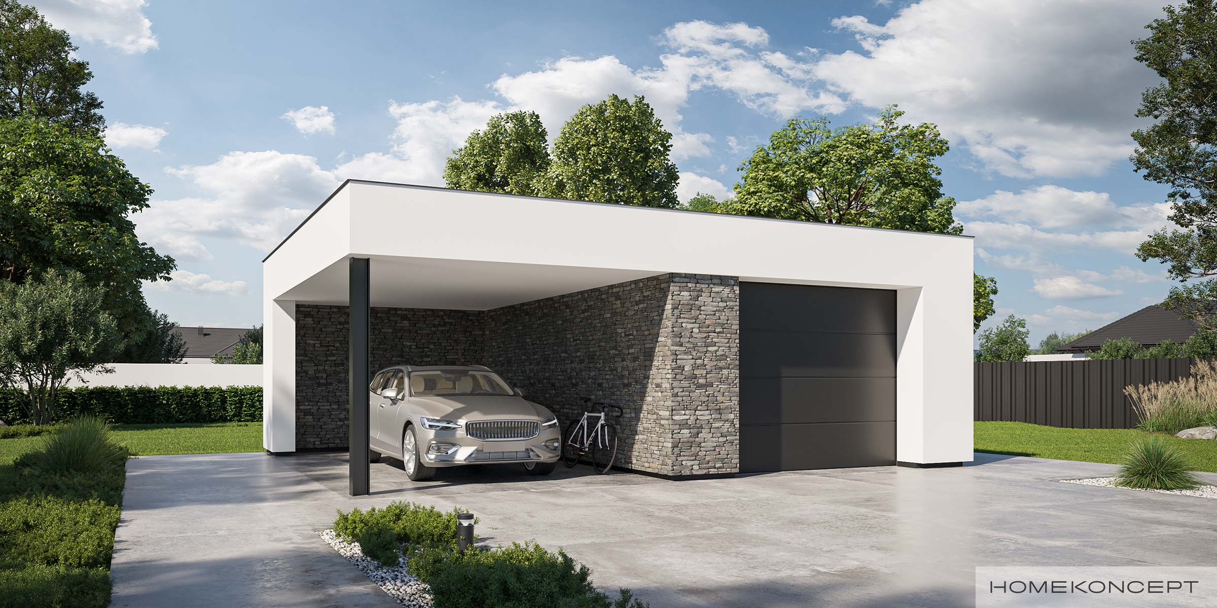 Projekt domu Garaż HKG 06