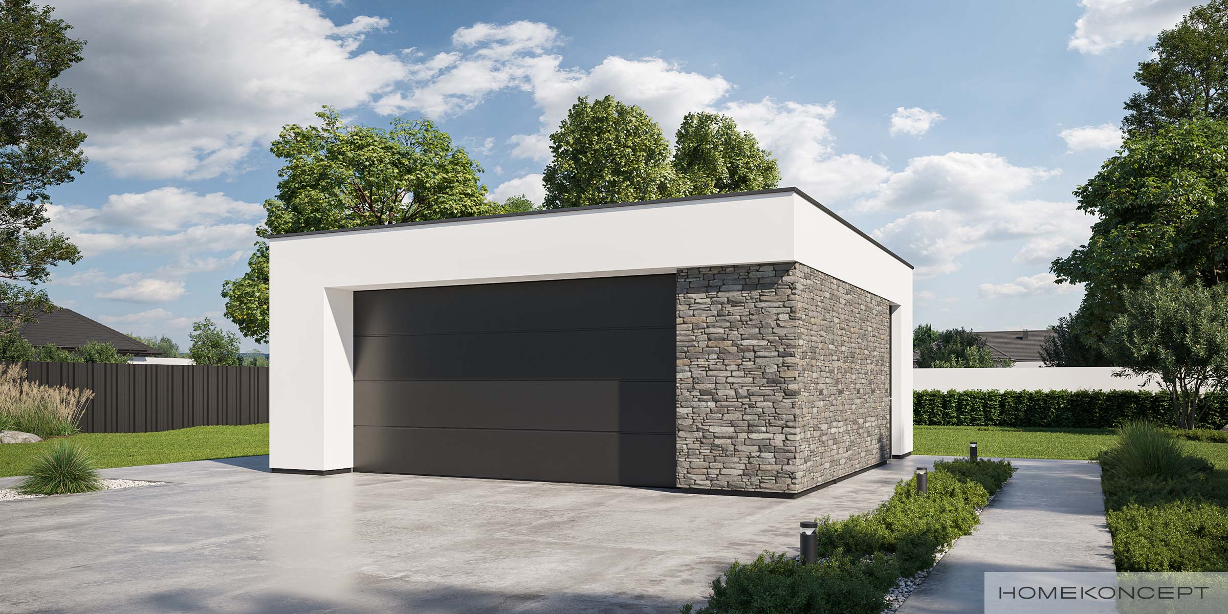 Projekt domu Garaż HKG 07